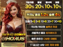 토토사이트 호루스 안내