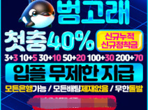 토토사이트 범고래 안내